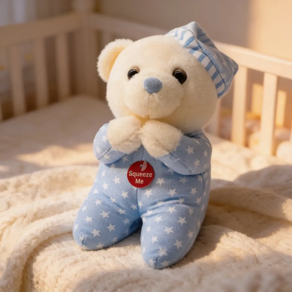 Peluche Osito Rezando con Sonido (niño)
