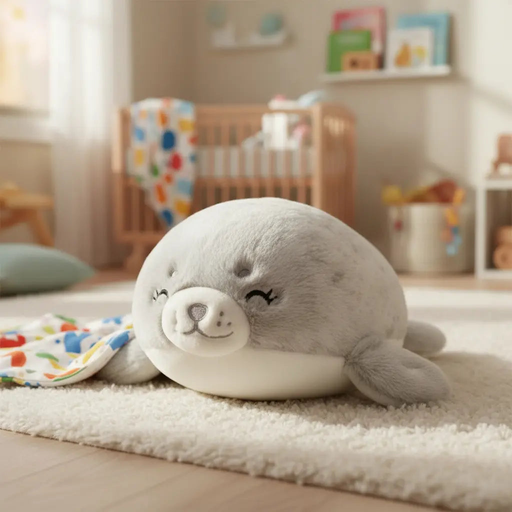 Peluche Foca Kawaii Suave y Esponjoso