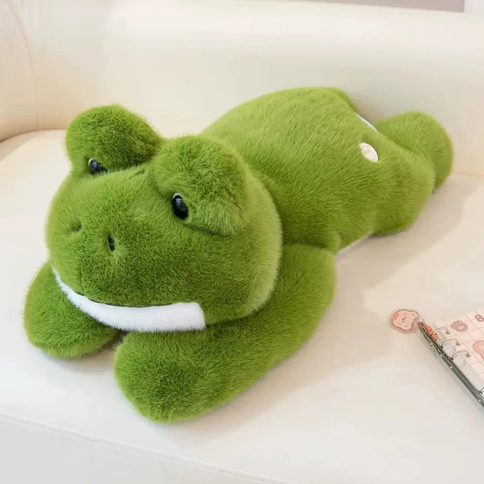 Peluche Rana Kawaii Acostada