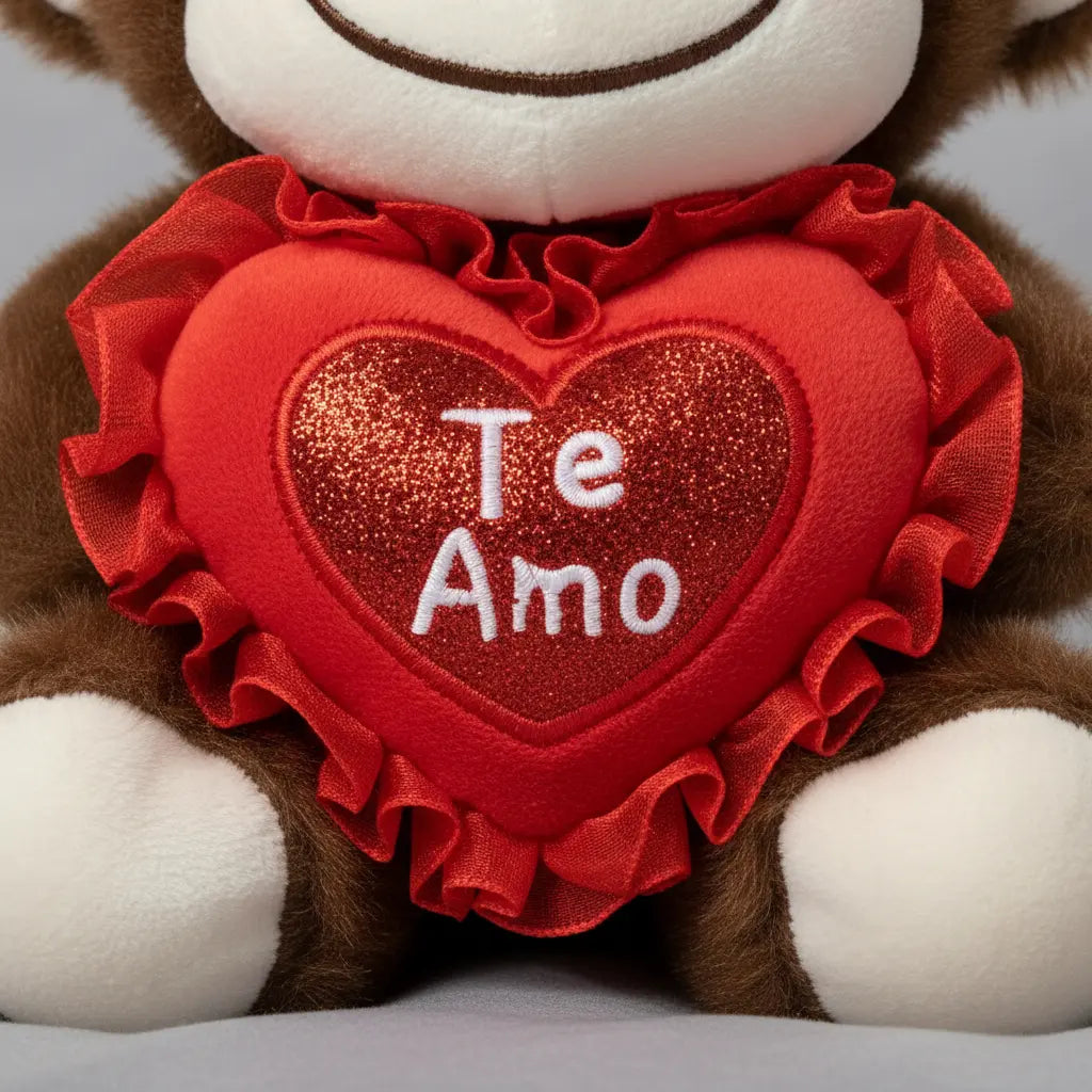 Peluche Monito “Te Amo”