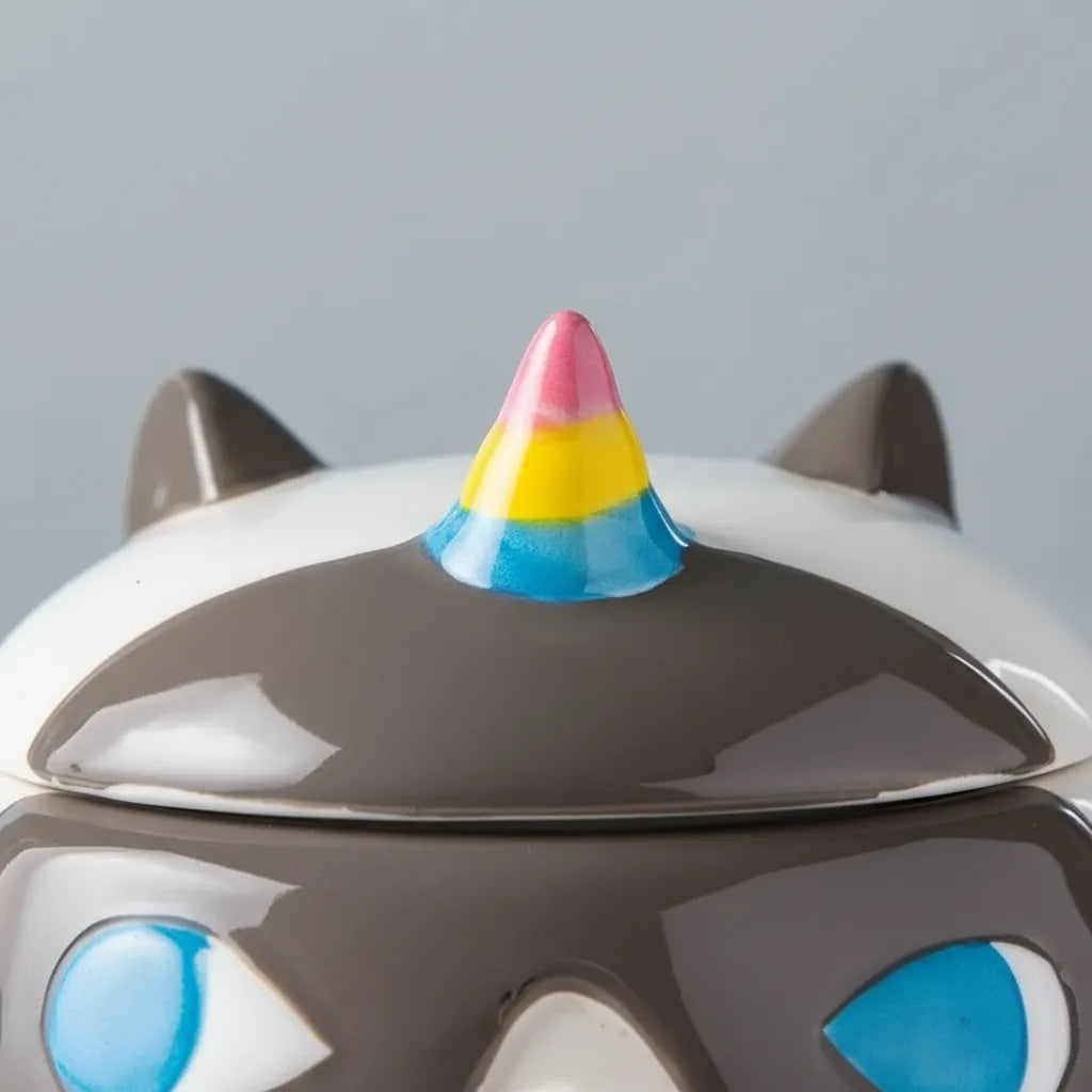 Taza Gato Unicornio Kawaii
