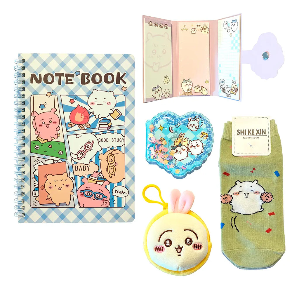 Set Papelería Chiikawa