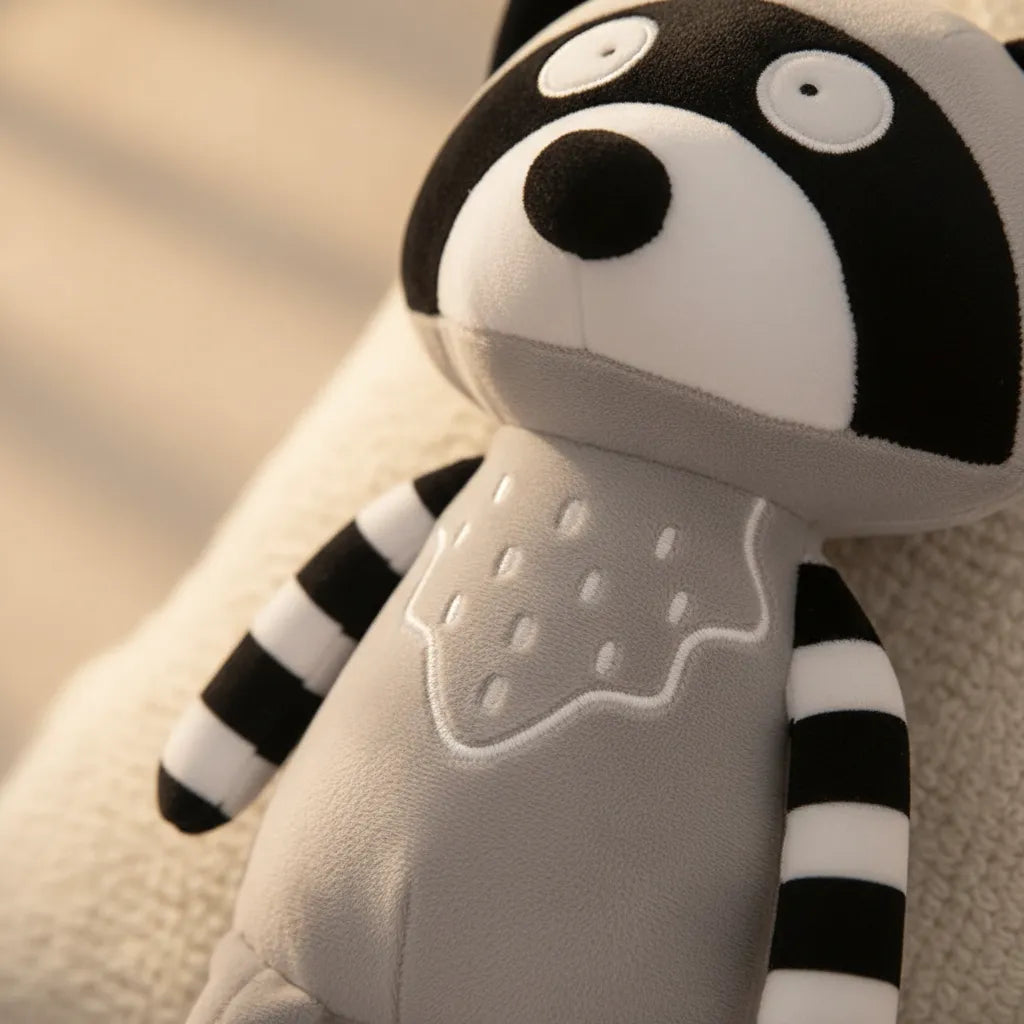 Peluche Mapache de Apego Kawaii