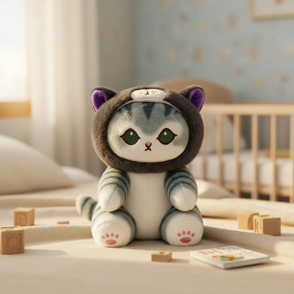 Peluche Gatito con Capucha