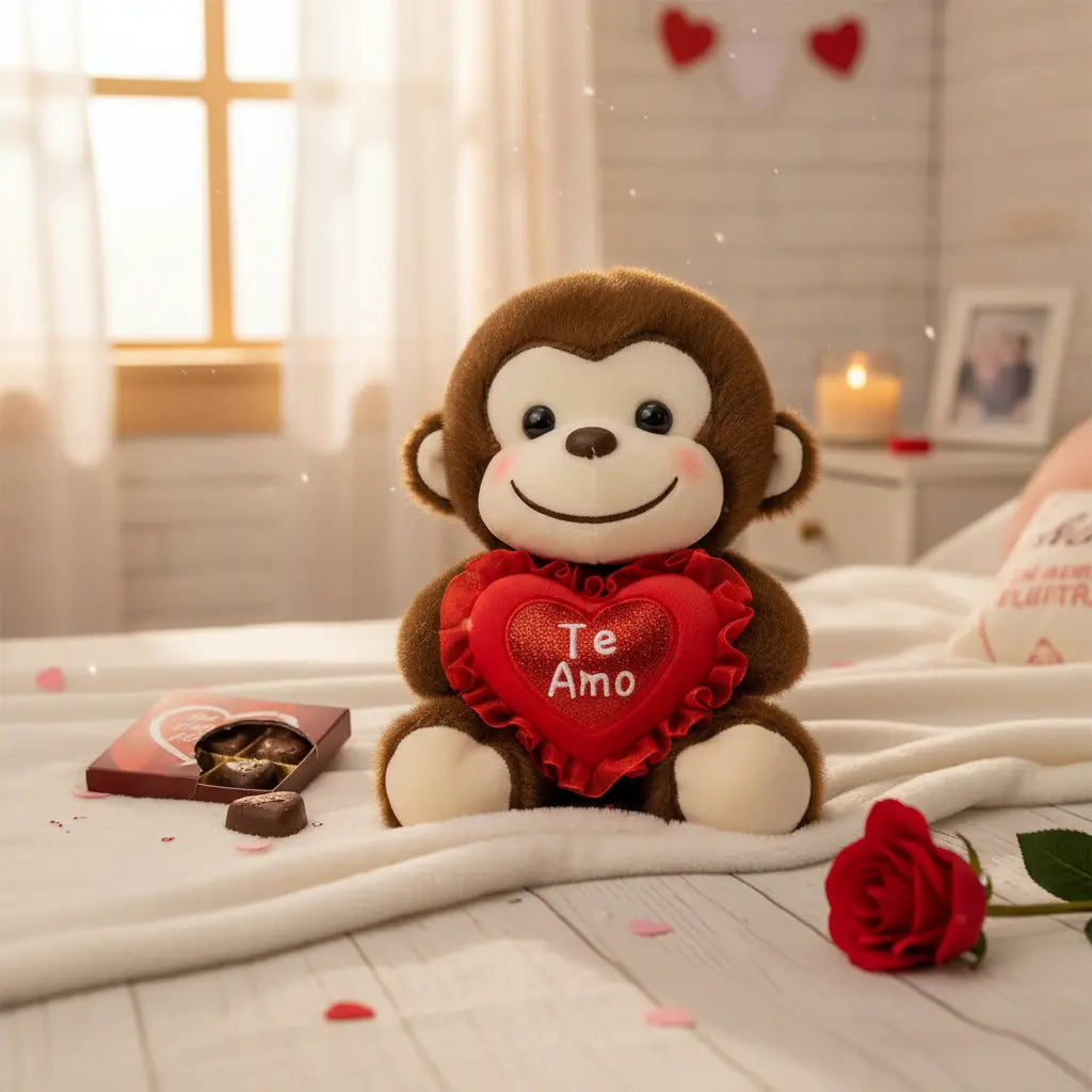 Peluche Monito “Te Amo”