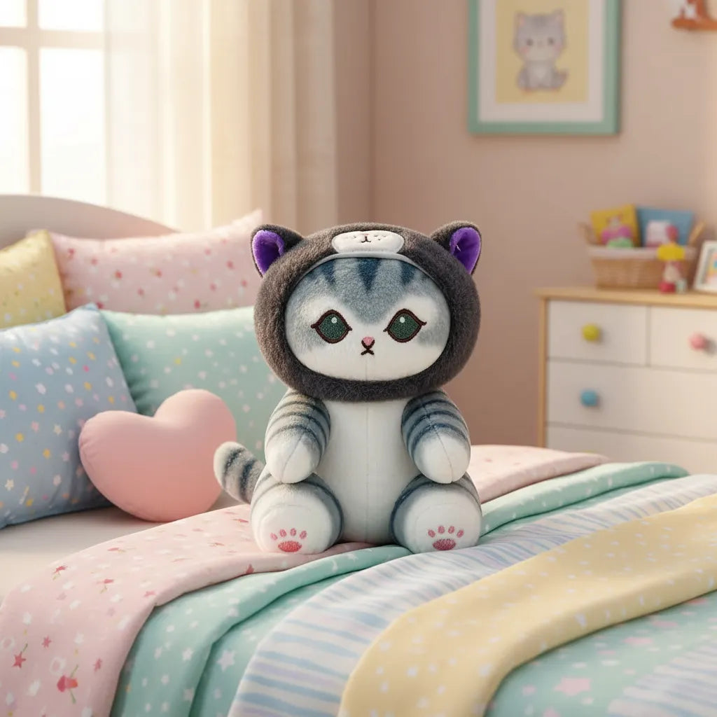 Peluche Gatito con Capucha