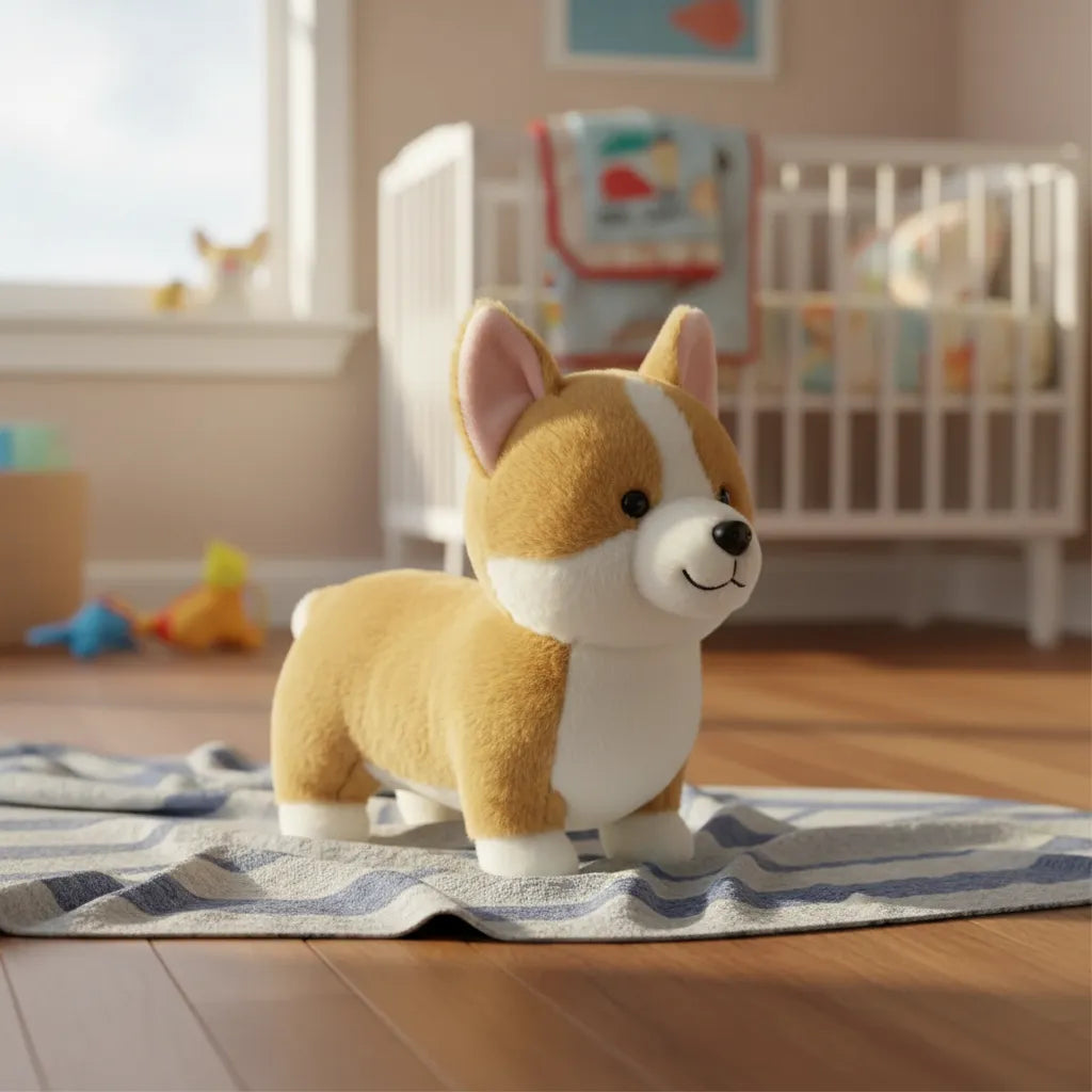 Peluche Perro Corgi Kawaii Almohada Suave