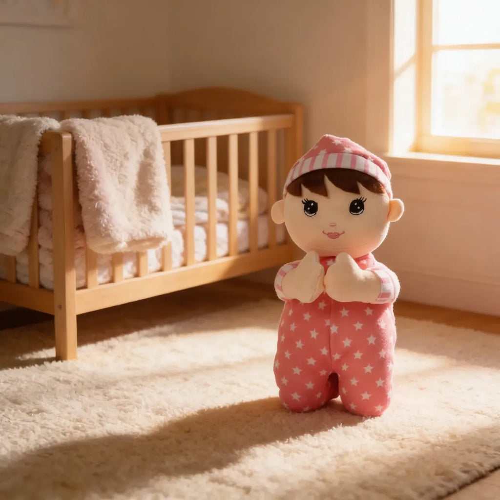 Peluche Muñeco Rezando con Sonido (niña)