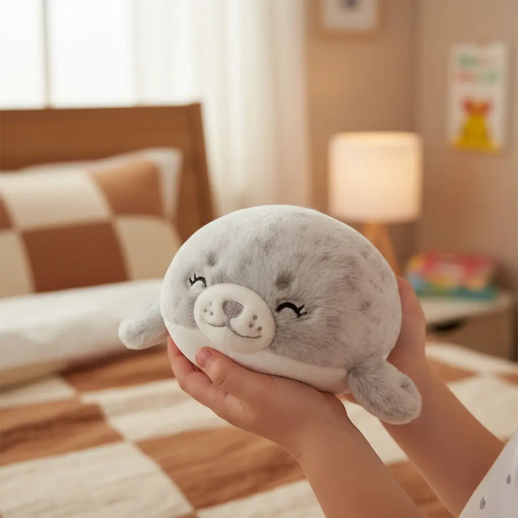 Peluche Foca Kawaii Suave y Esponjoso