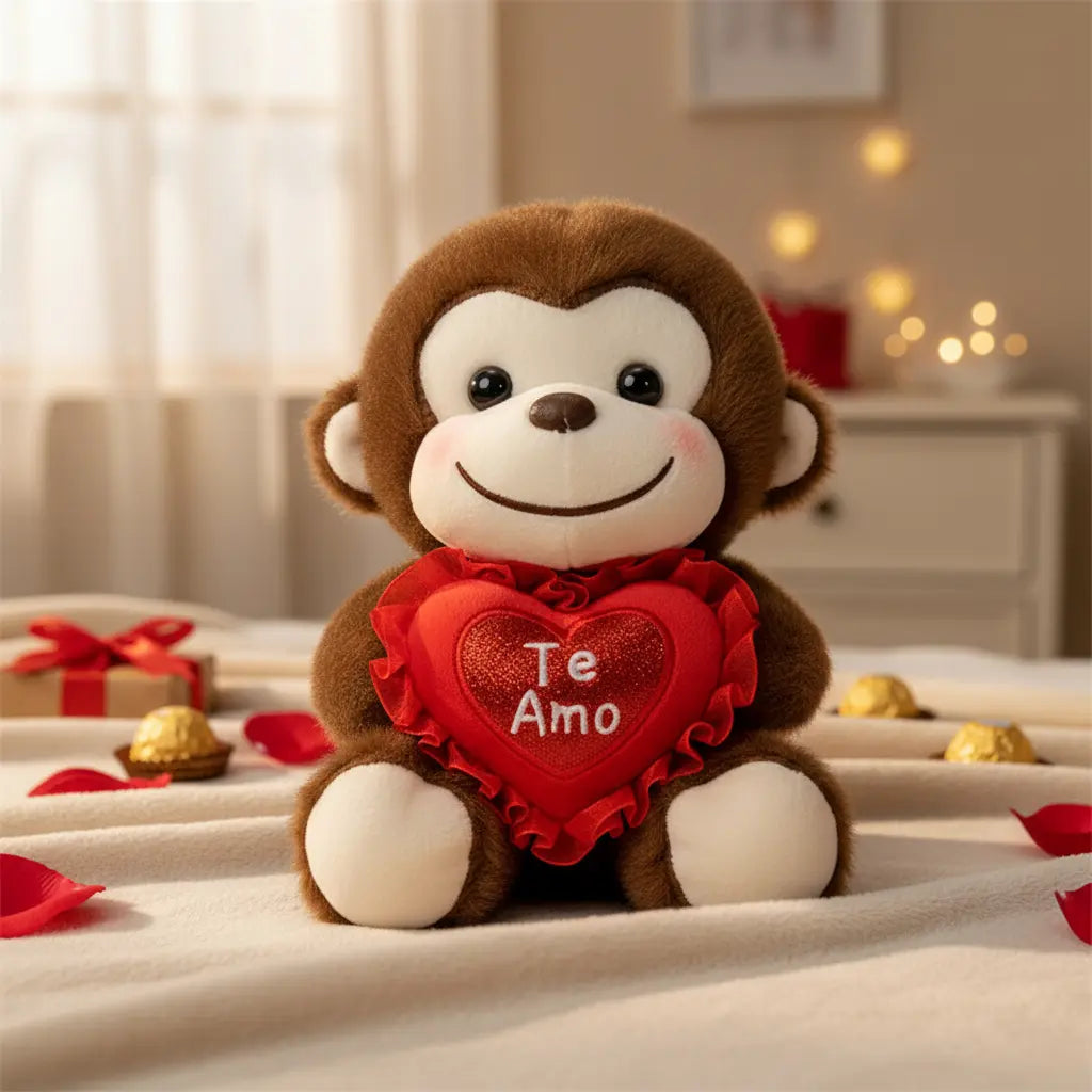 Peluche Monito “Te Amo”