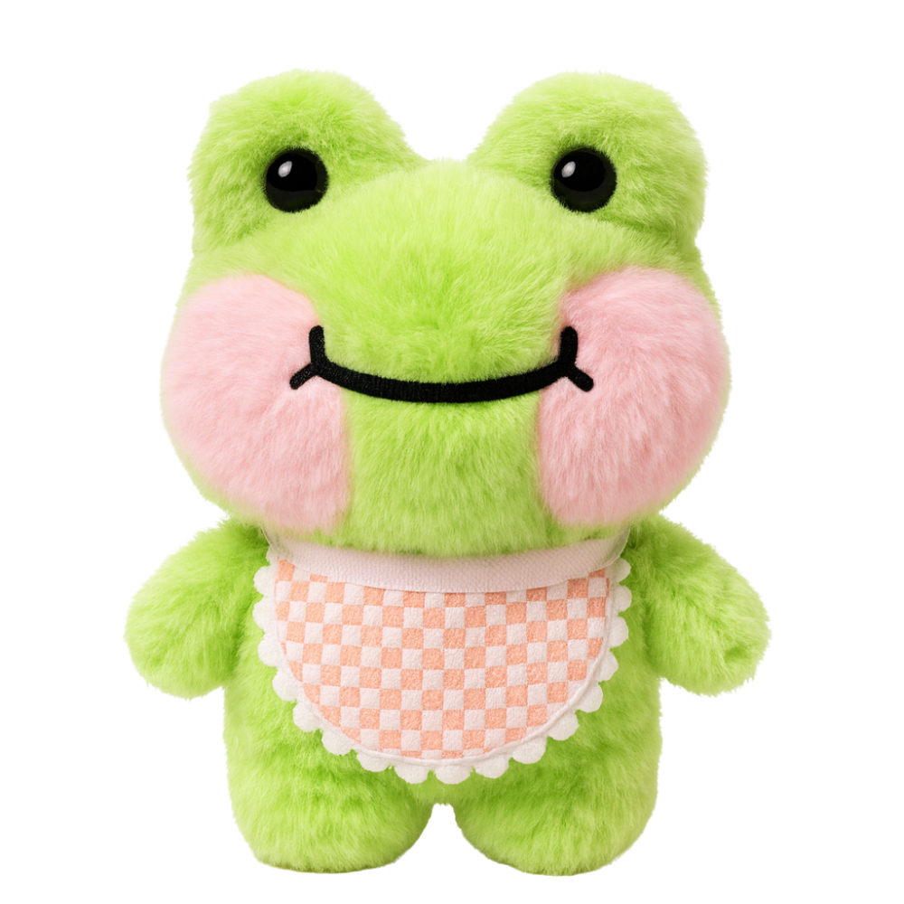 Peluche rana verde