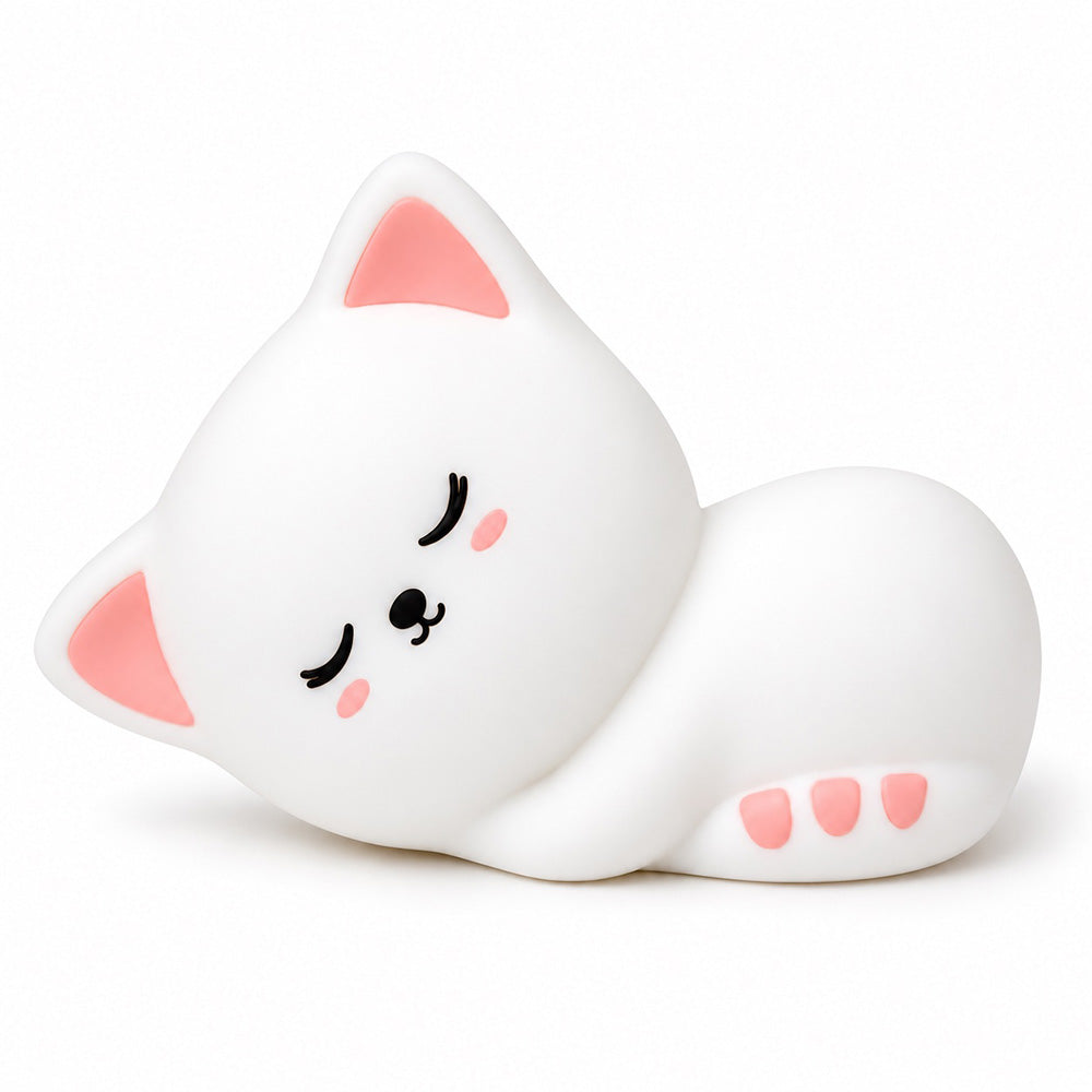 Lámpara espanta cuco Gato Durmiendo kawaii LED recargable