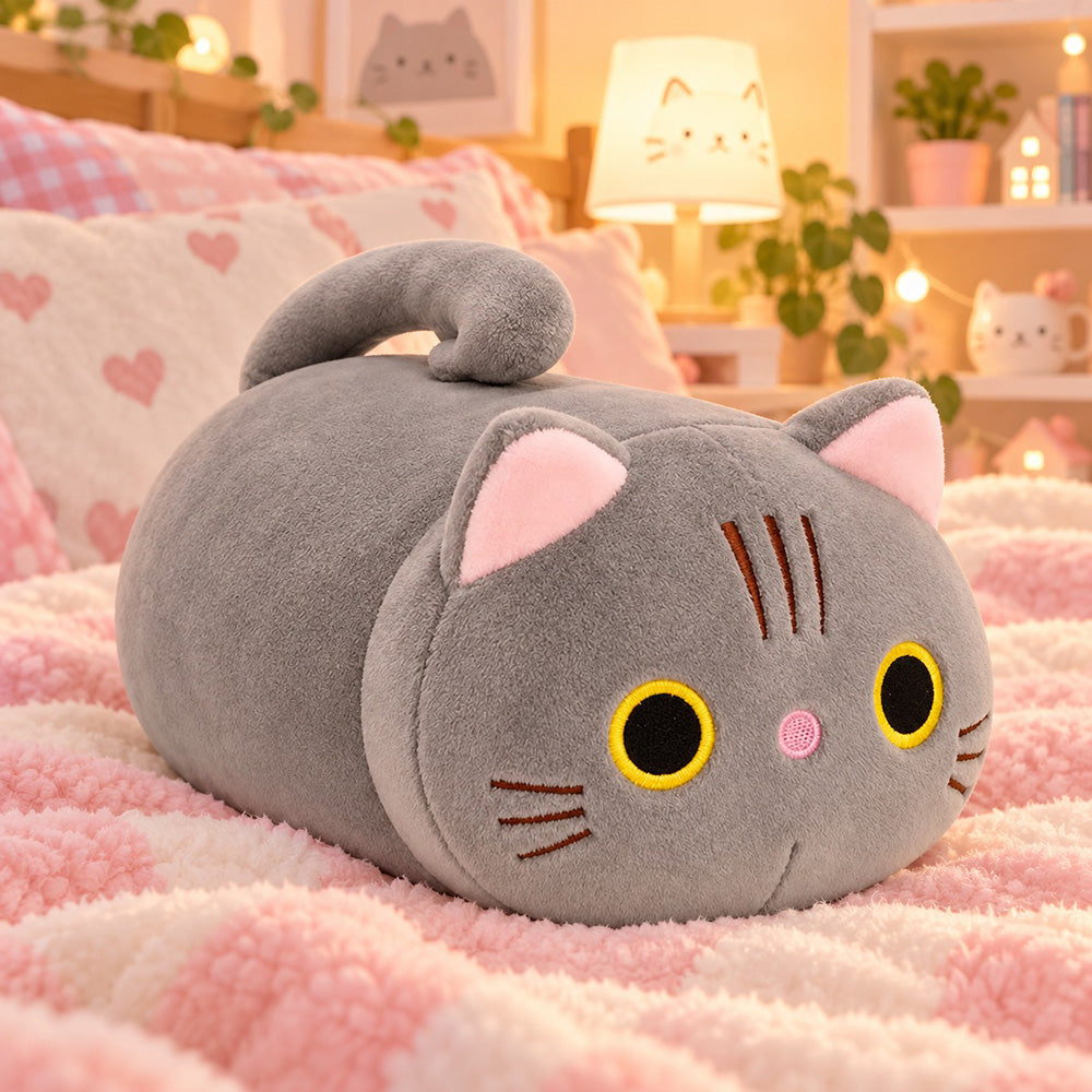 Peluche Gato Tubito 20 cm
