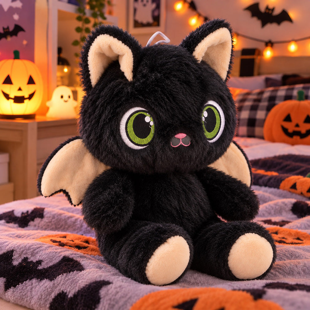 Peluche Gato Murcielago 22 cm