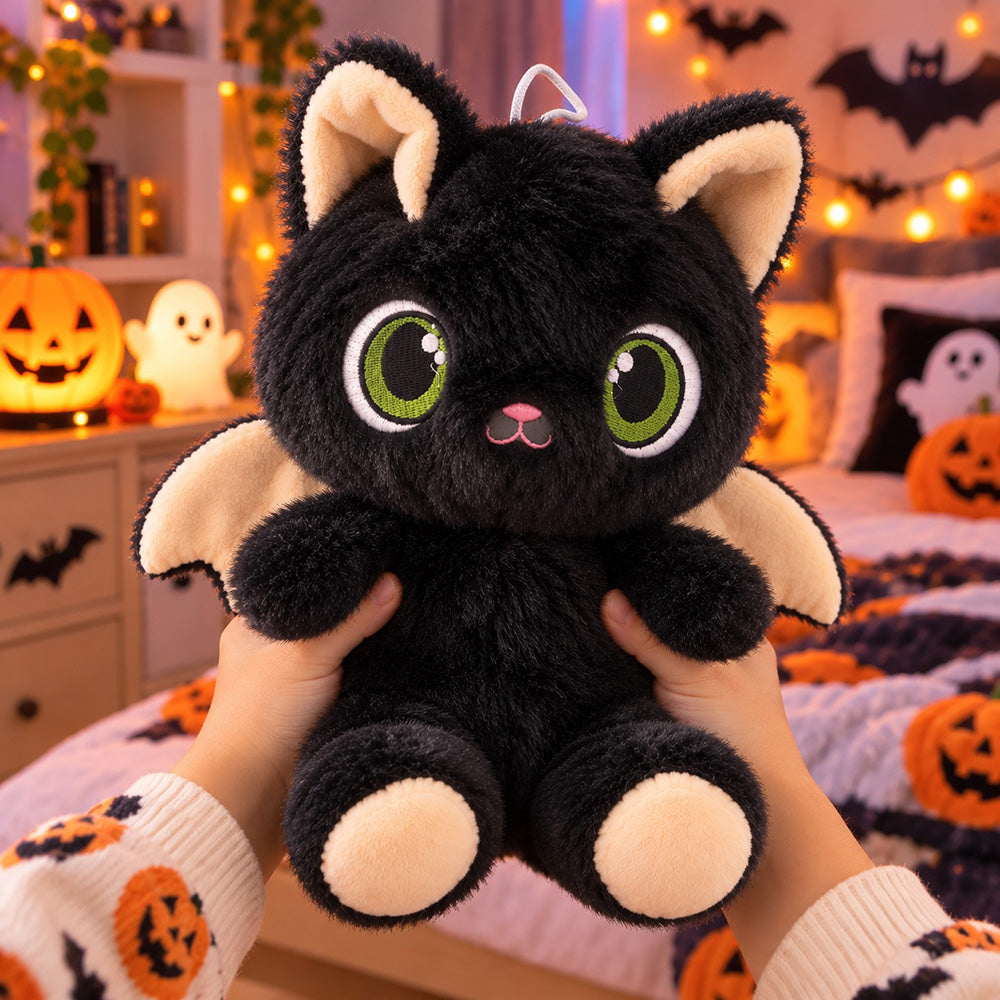 Peluche Gato Murcielago 22 cm