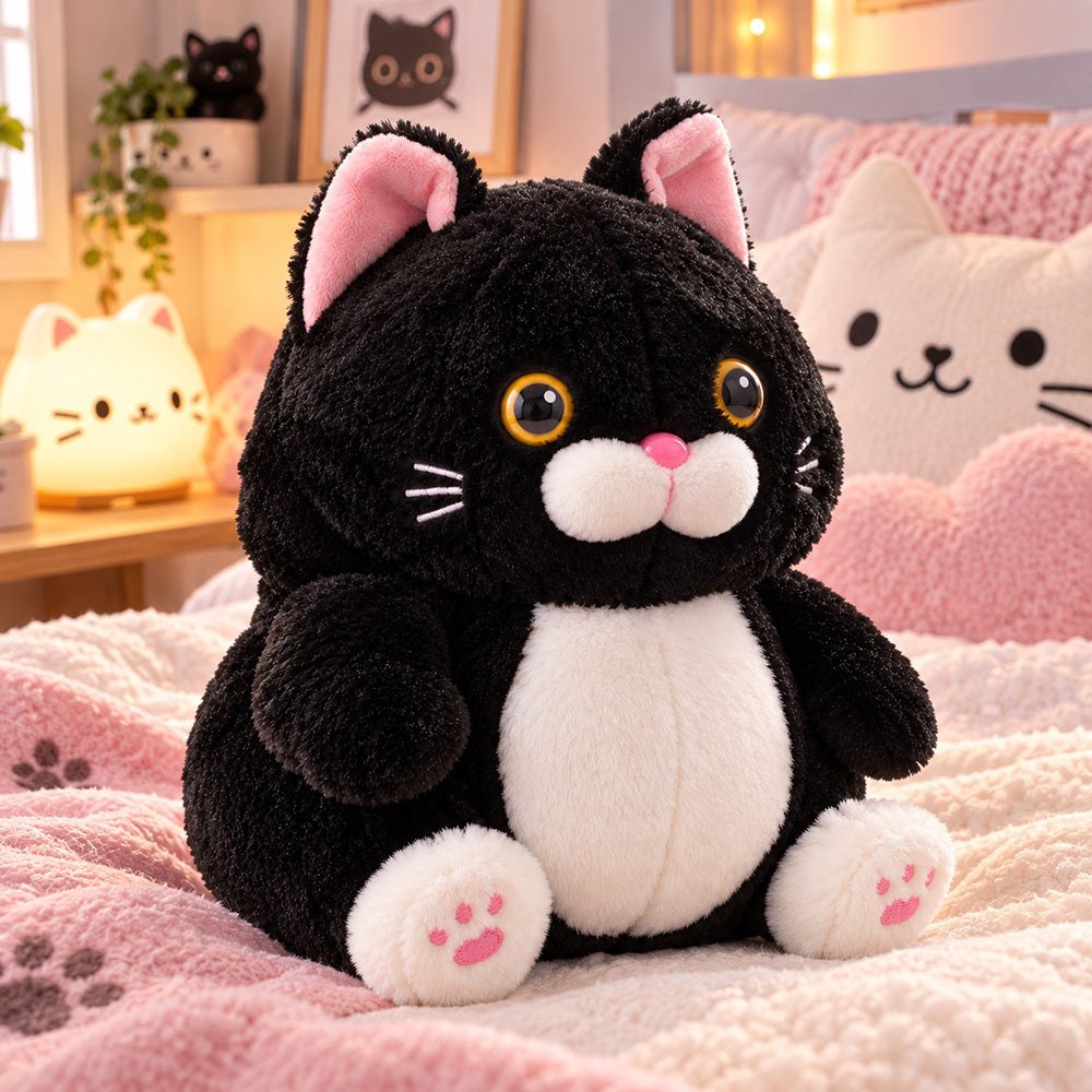 Peluche Gato Gordito 30 cm