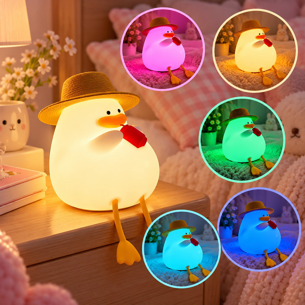 Lámpara espanta cuco Pato Relax kawaii LED recargable - foto 5