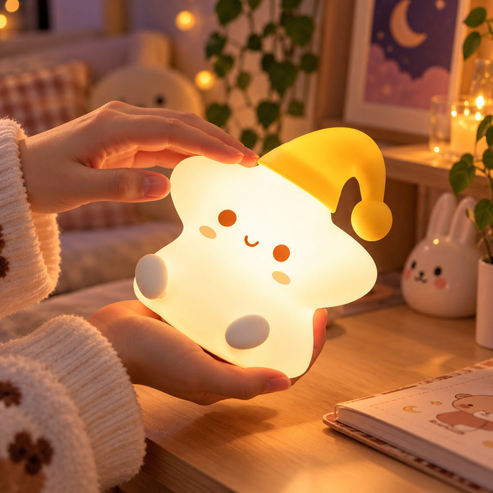 Lámpara espanta cuco Estrella kawaii LED recargable - foto 2
