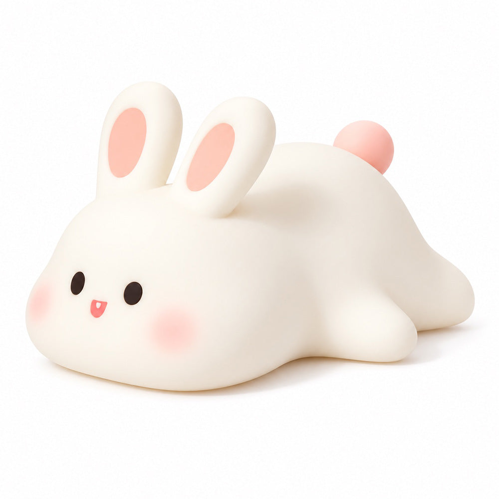 Lámpara espanta cuco Conejo Rosa kawaii LED recargable