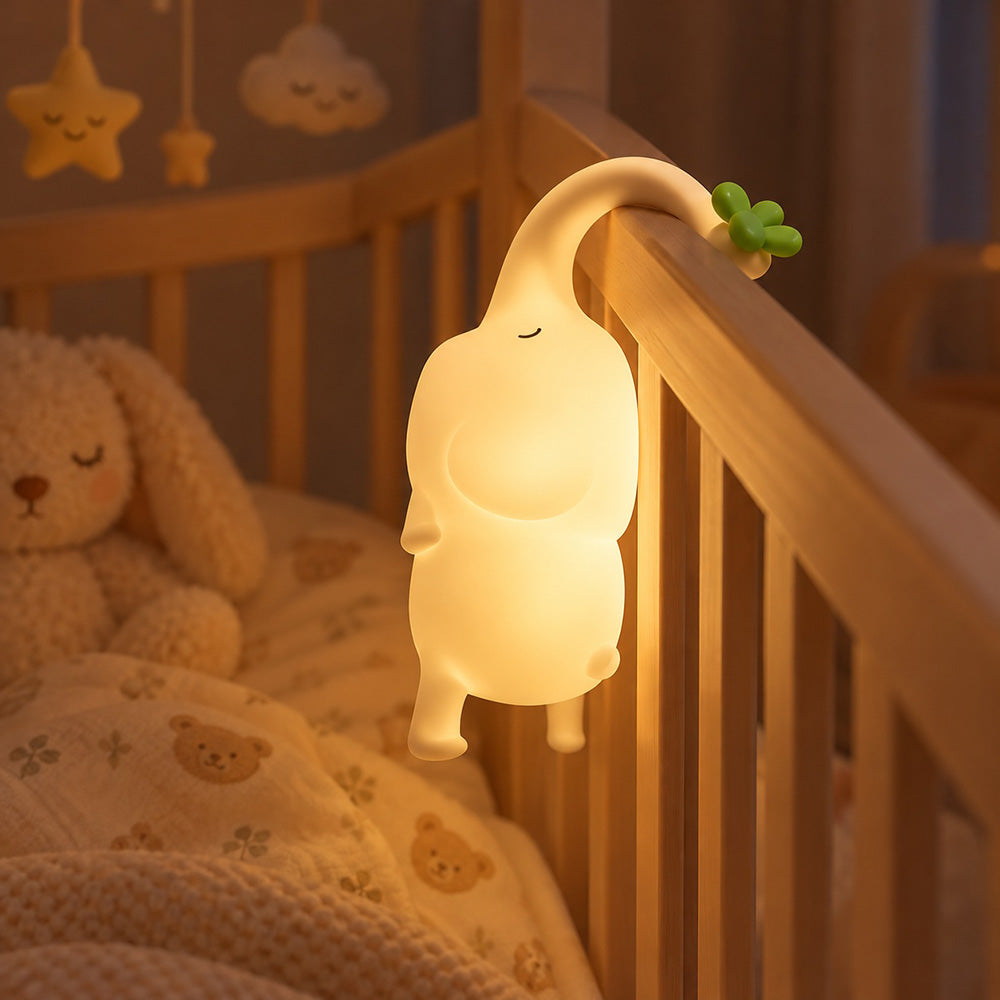 Lámpara espanta cuco Elefante kawaii LED recargable - foto 3