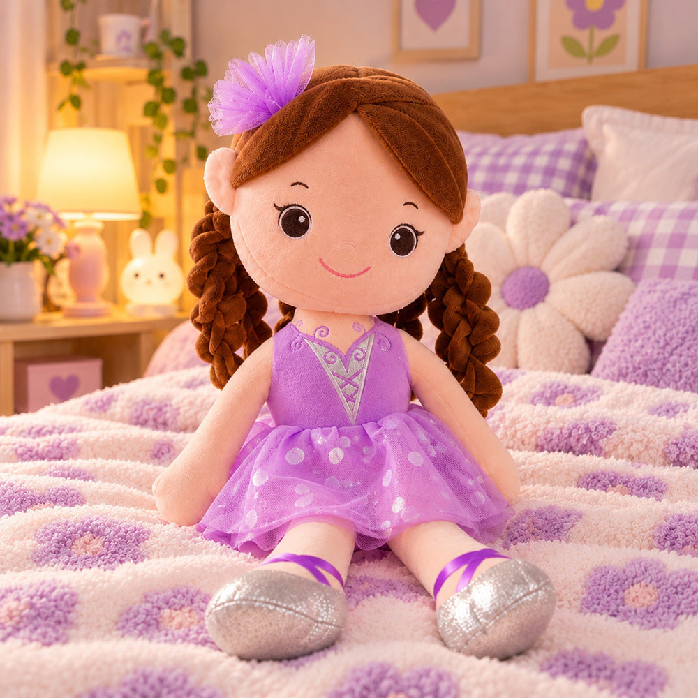 Peluche Muñeca Bailarina con Sonido 40 cm