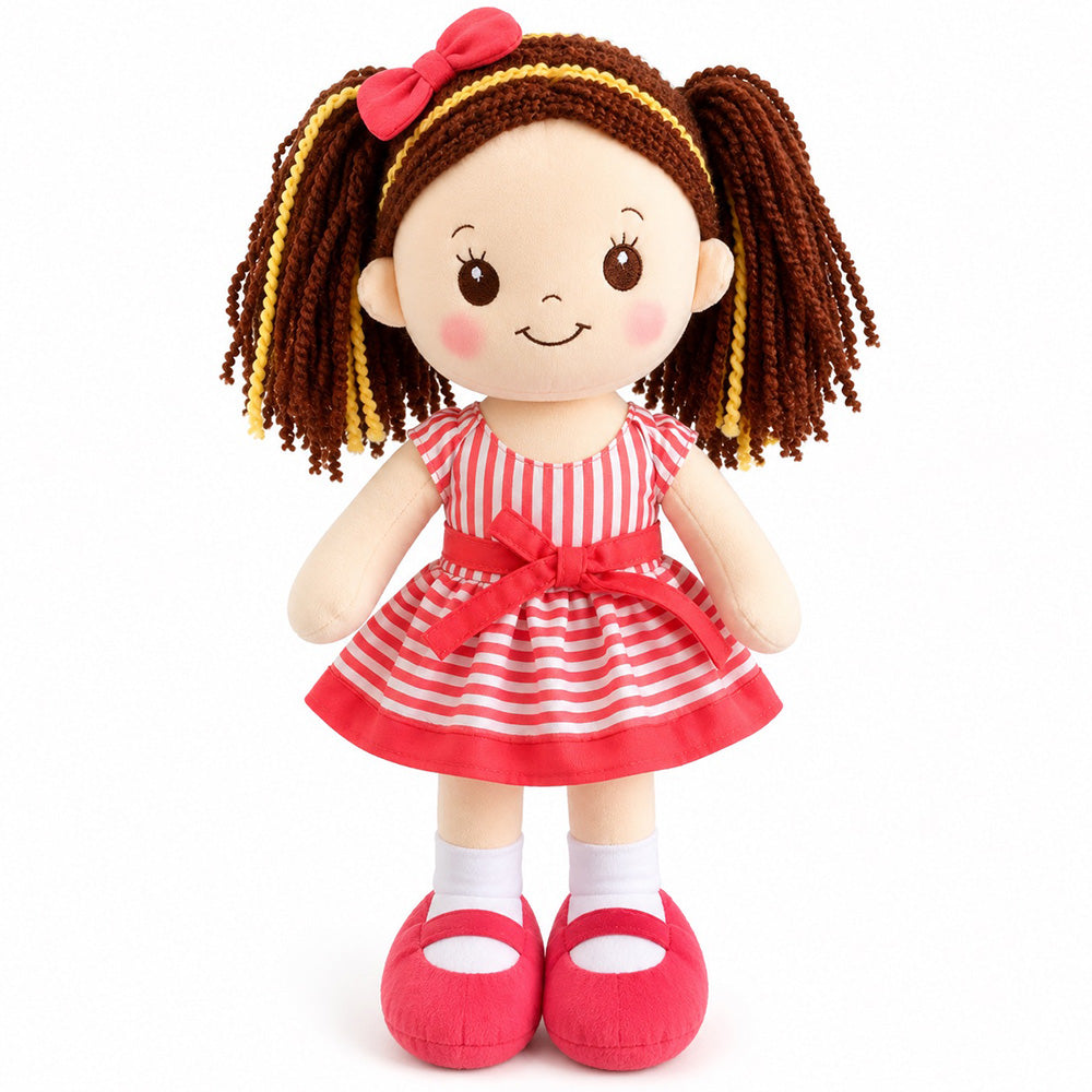 Peluche Muñeca de Trapo con Sonido 40 cm