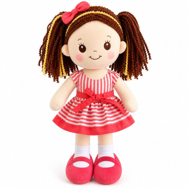 Peluche Muñeca de Trapo con Sonido 40 cm