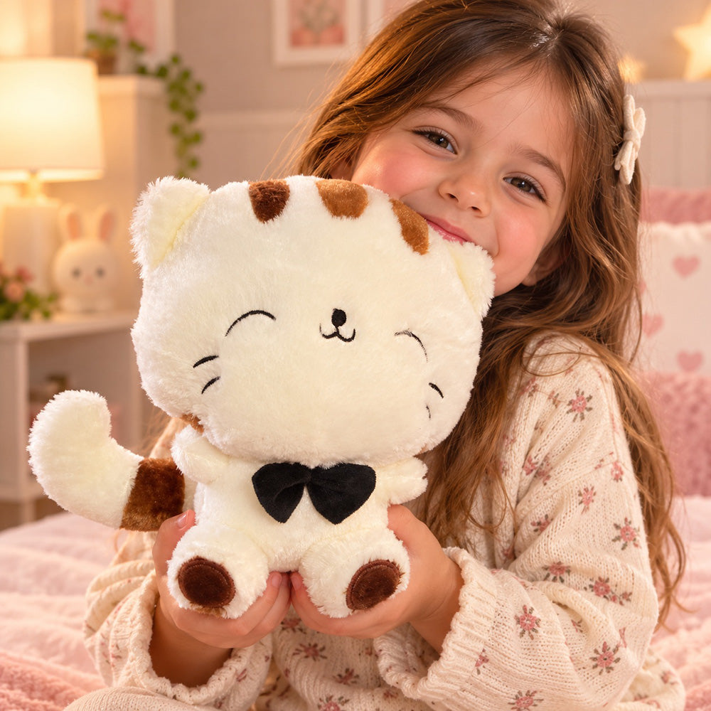 Peluche Gato con Corbatín 30 cm