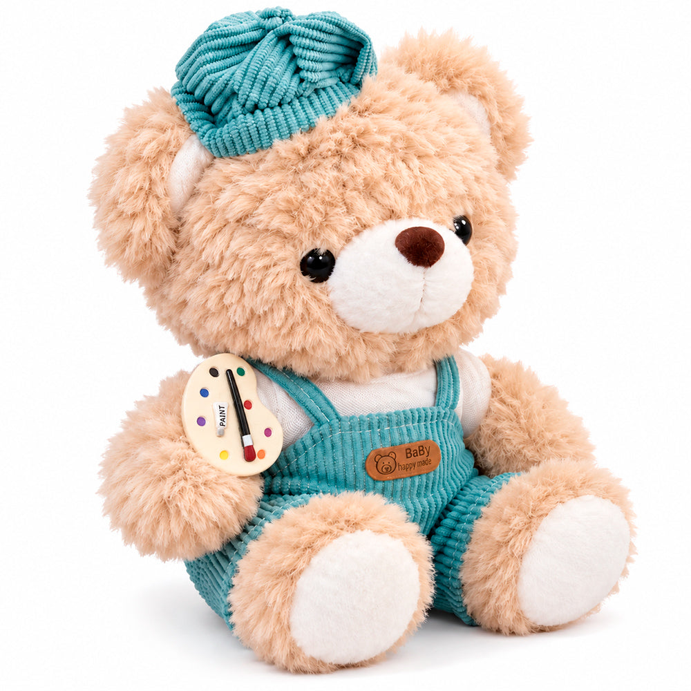 Peluche Oso Pintor 22 cm