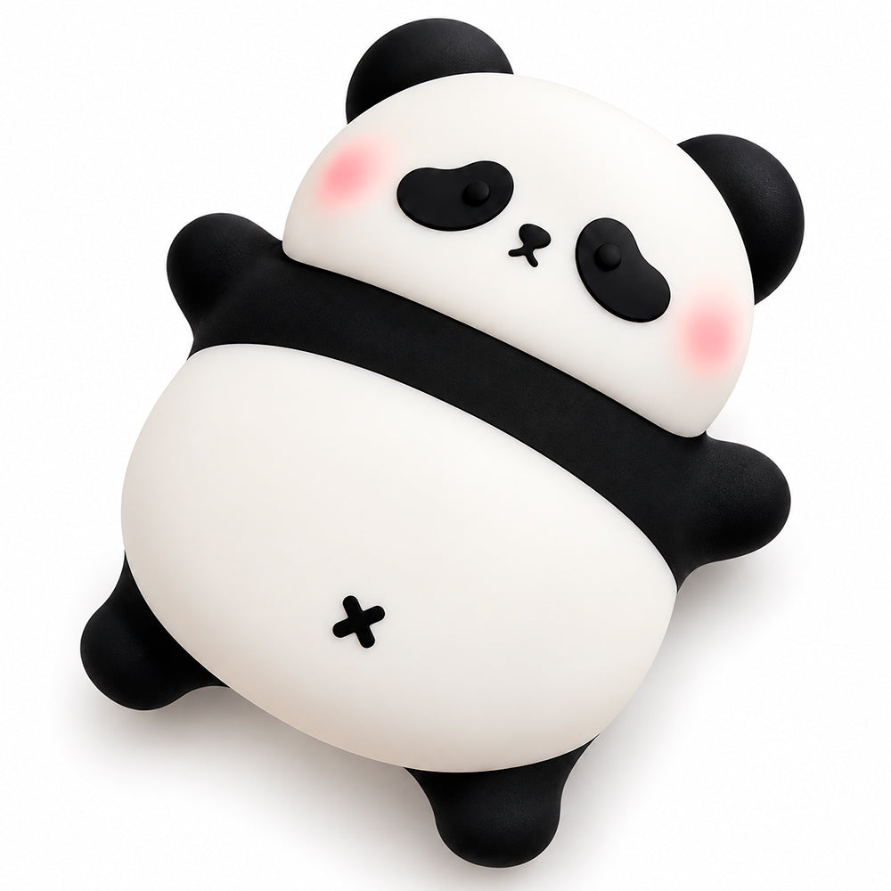 Lámpara espanta cuco Panda Pancita kawaii LED recargable