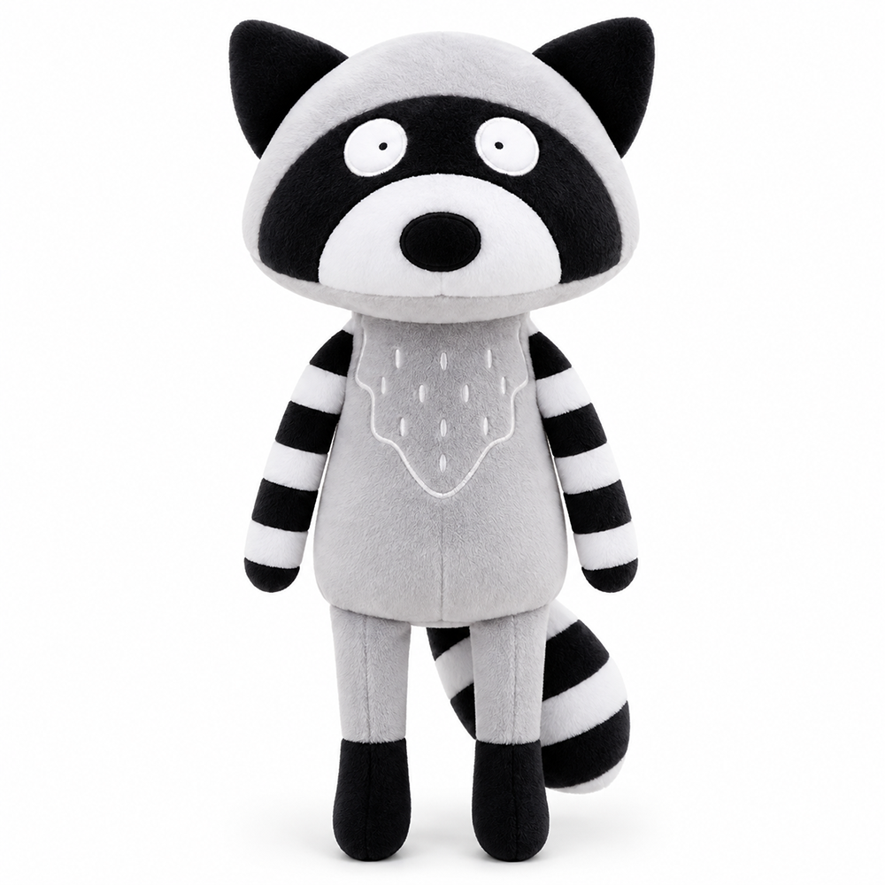 Peluche Mapache de Apego 35 cm