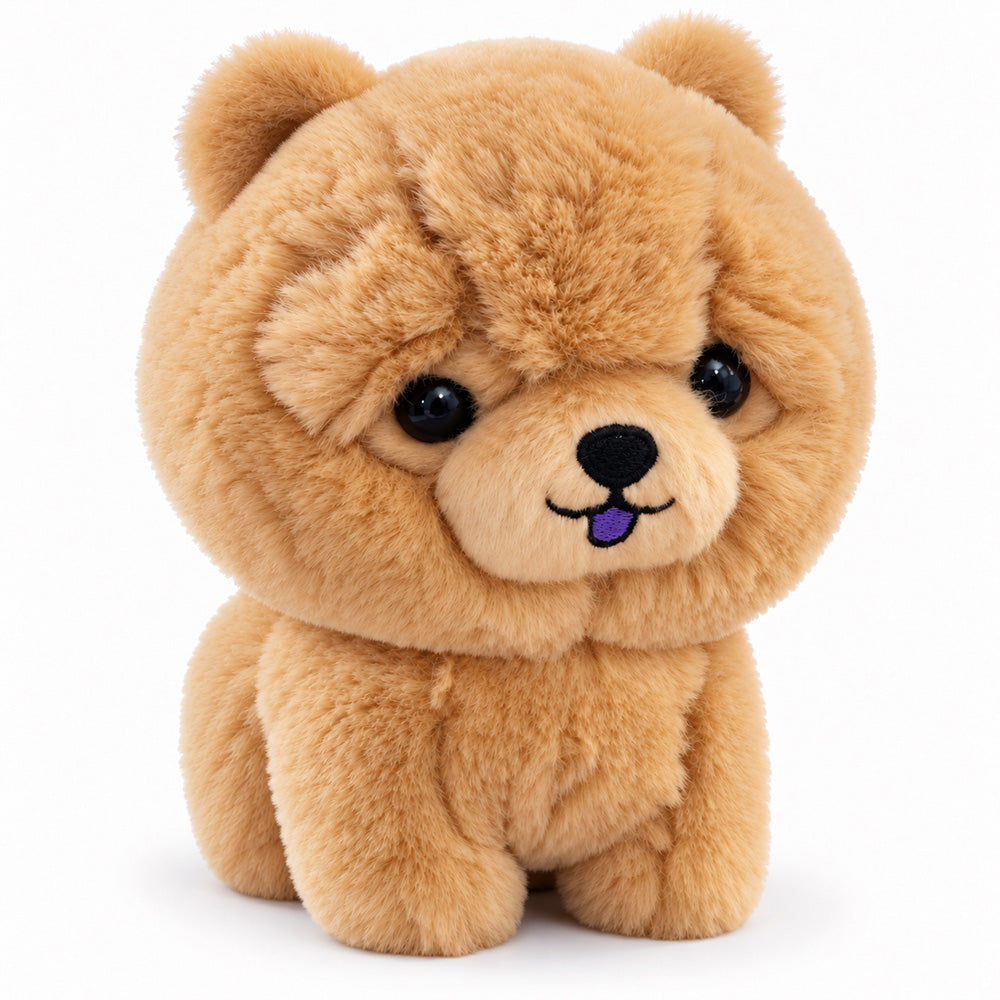 Peluche Perro Pomerania 18 cm