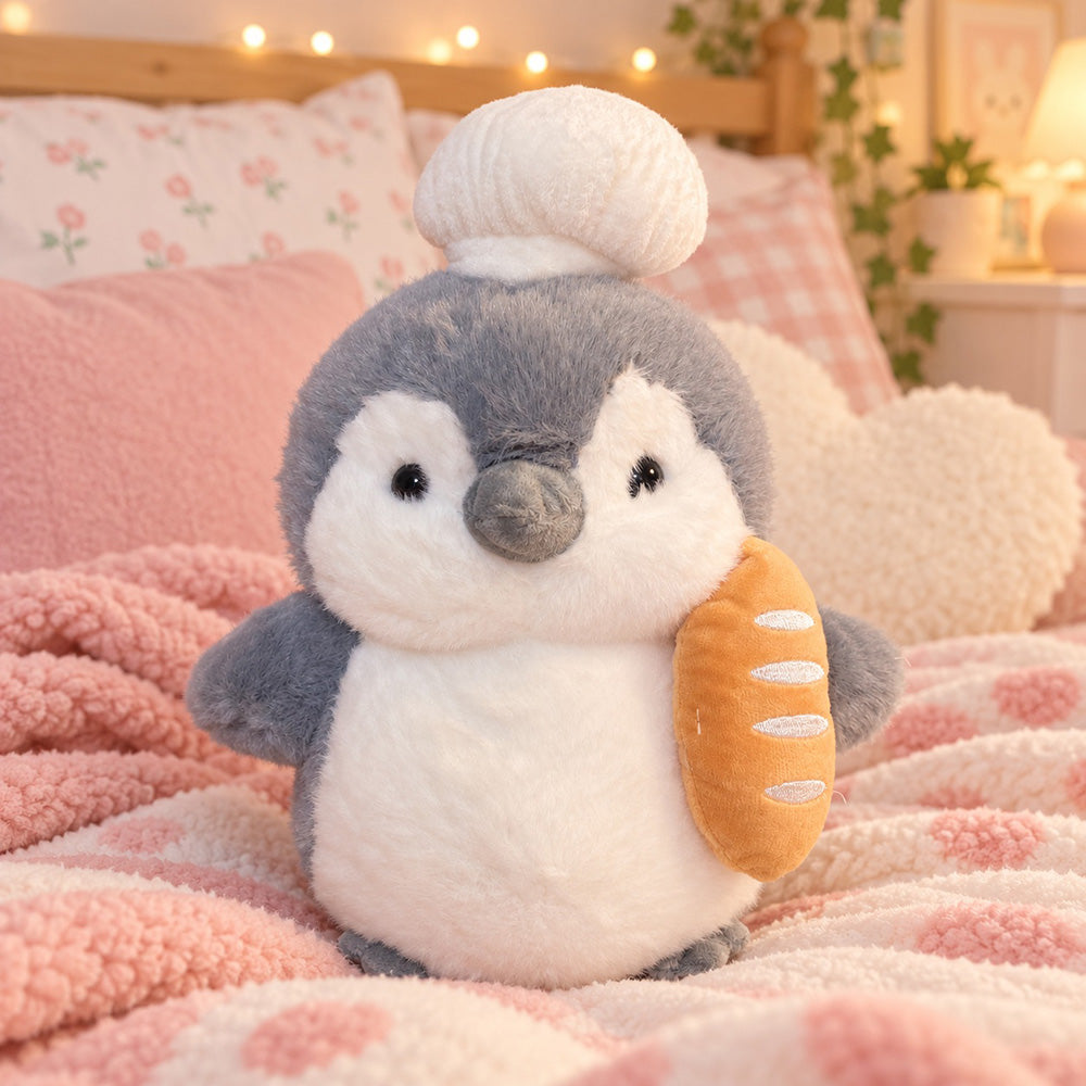 Peluche Pingüino Chef 25 cm