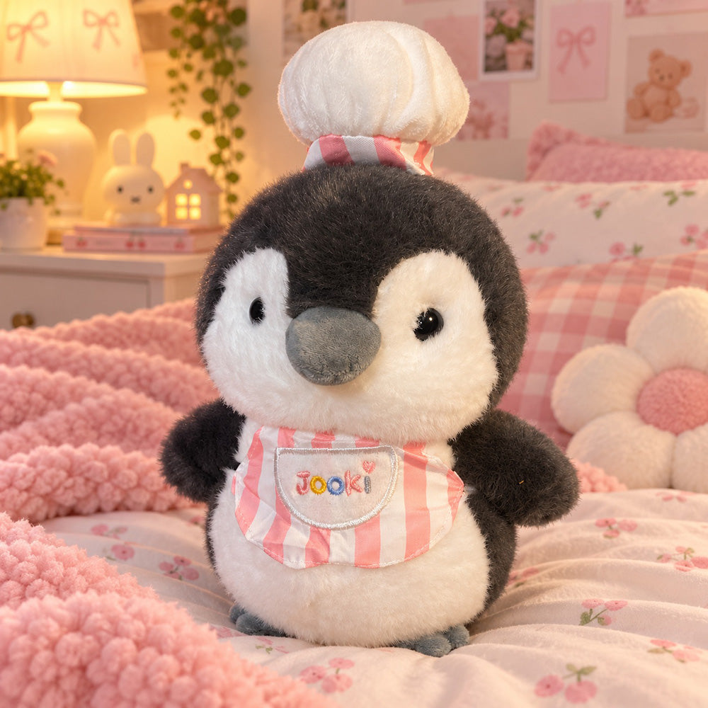 Peluche Pingüino Chef 25 cm