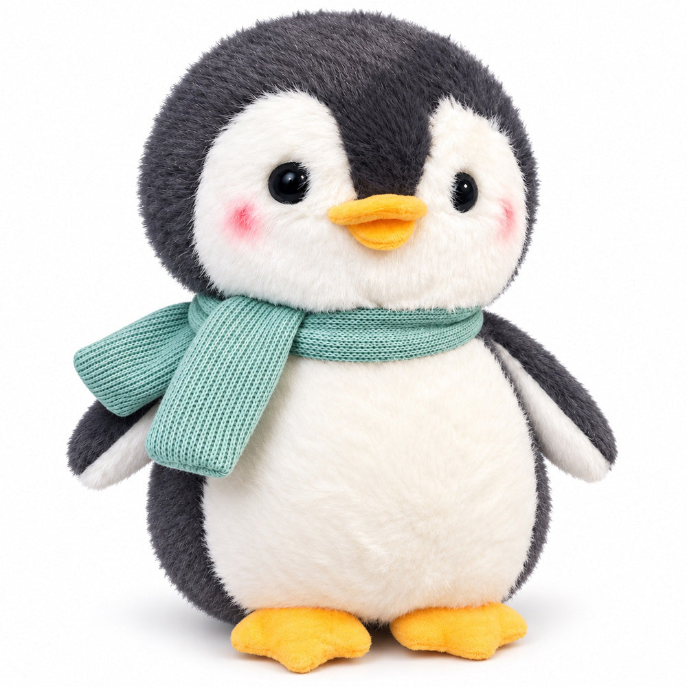 Peluche Pingüino con Bufanda 20 cm