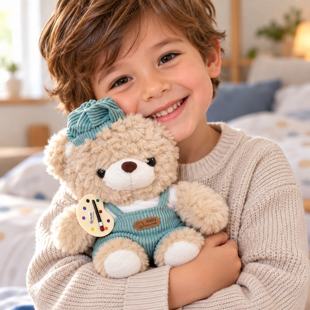 Peluche Oso Pintor 22 cm