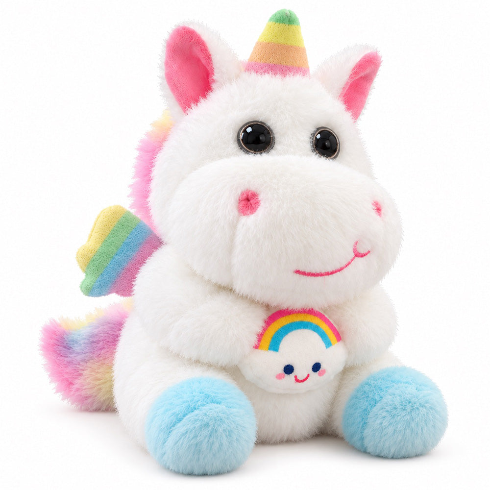 Peluche Unicornio Arcoíris 25 cm