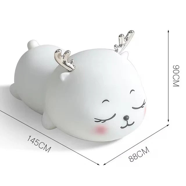 Lámpara Ciervo Durmiendo LED Kawaii