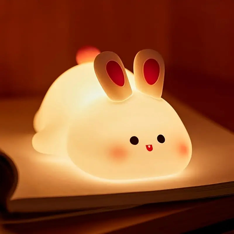 Lámpara Conejito Kawaii LED de Silicona