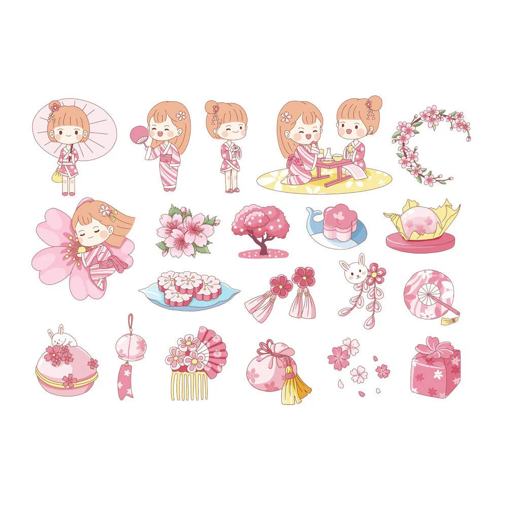 Stickers Deco Sakura