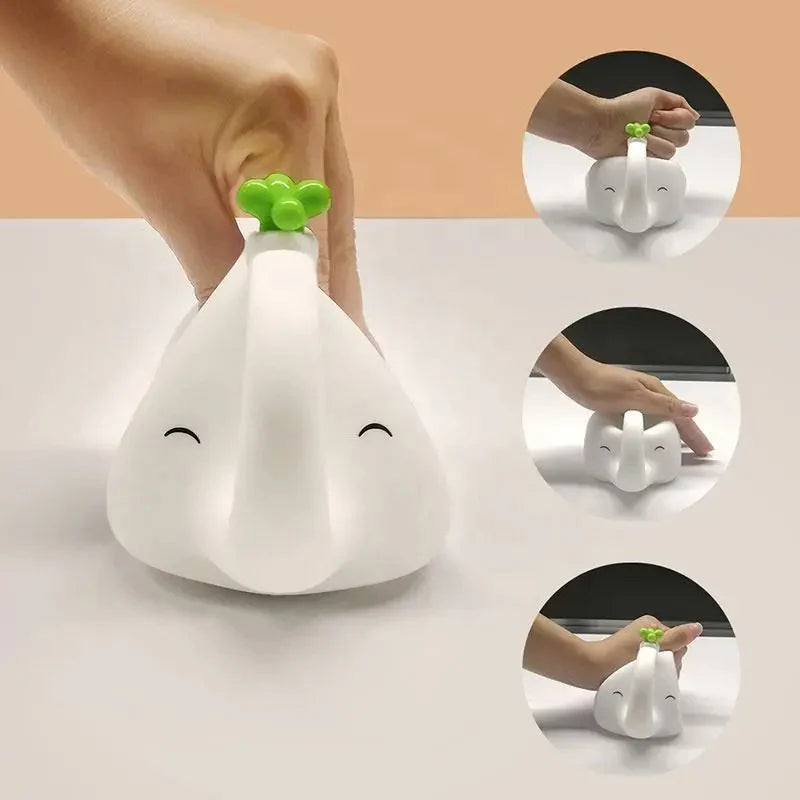 Lámpara Elefante Kawaii LED de Silicona