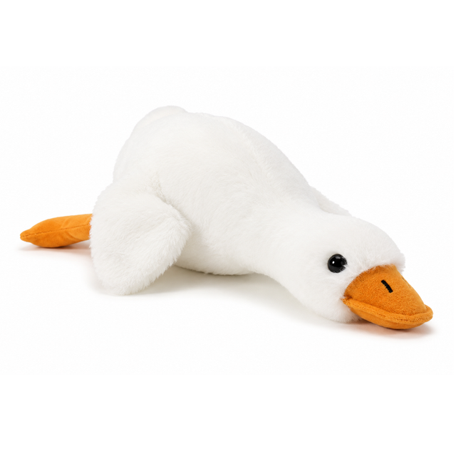 Peluche Ganso Acostado Kawaii