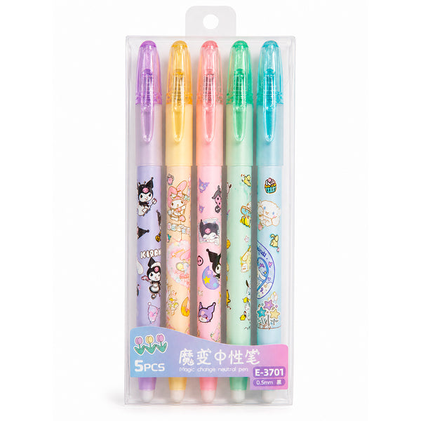 Lápices Colores Tiralíneas Kuromi