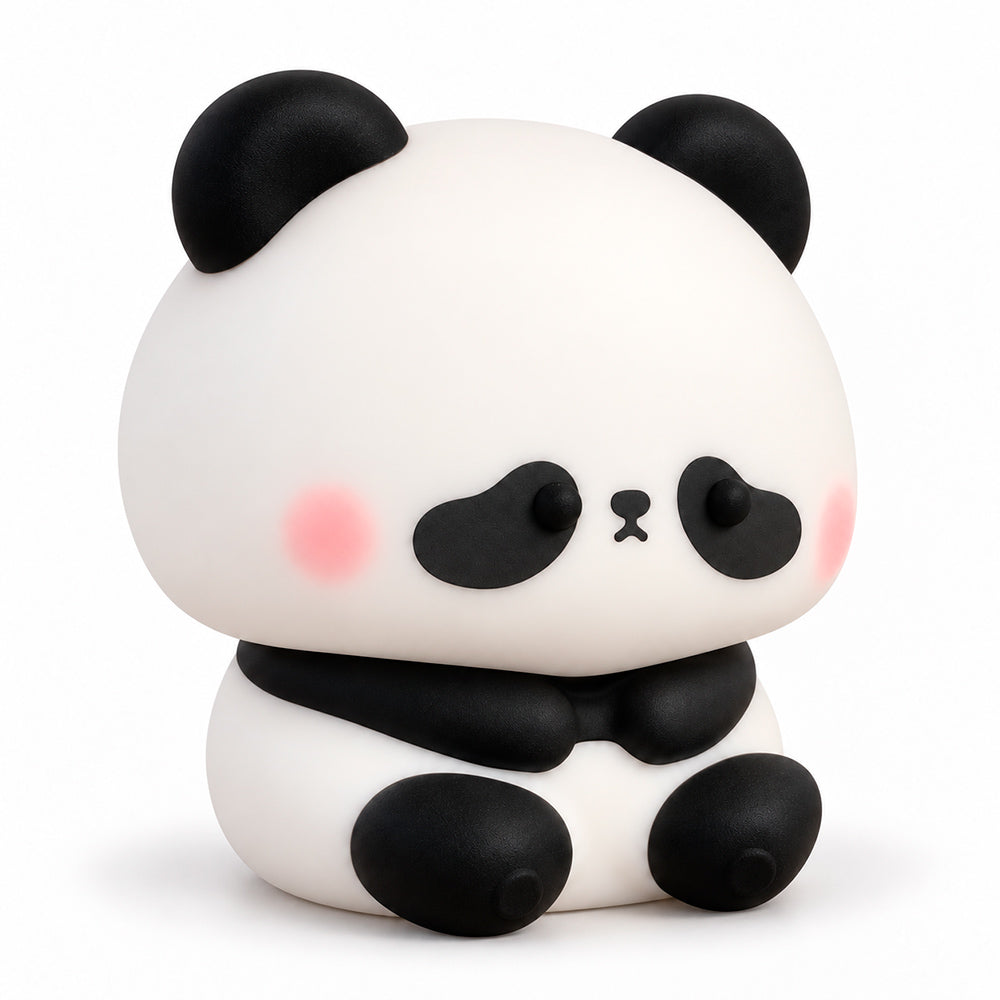 Lámpara espanta cuco Panda Multicolor kawaii LED recargable - foto 3
