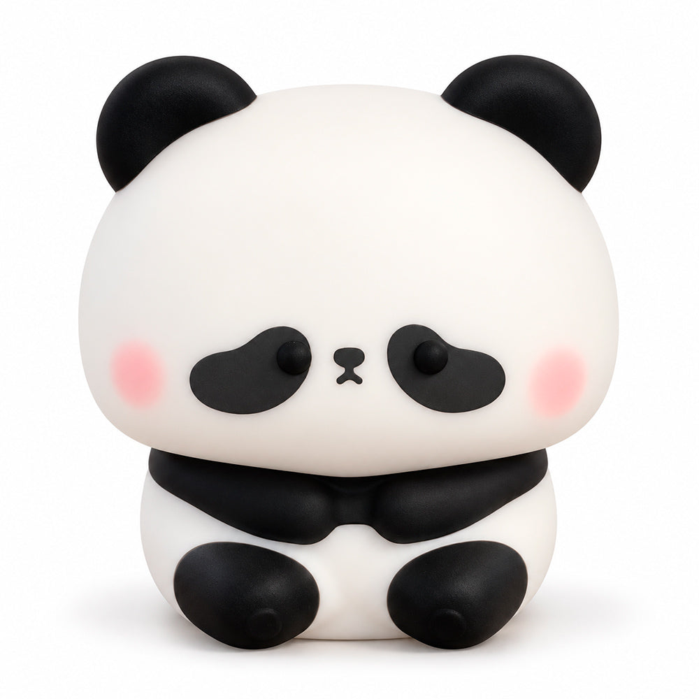 Lámpara espanta cuco Panda Multicolor kawaii LED recargable
