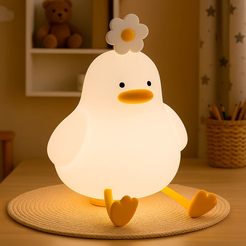 Lámpara Pato Kawaii LED Infantil