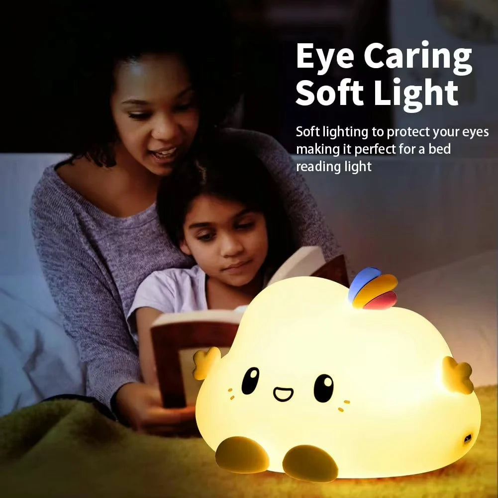 Lámpara Nube Kawaii LED Infantil