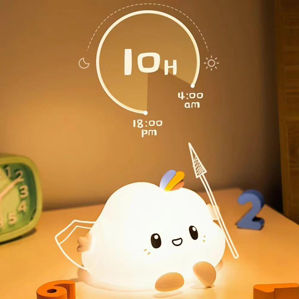 Lámpara Nube Kawaii LED Infantil