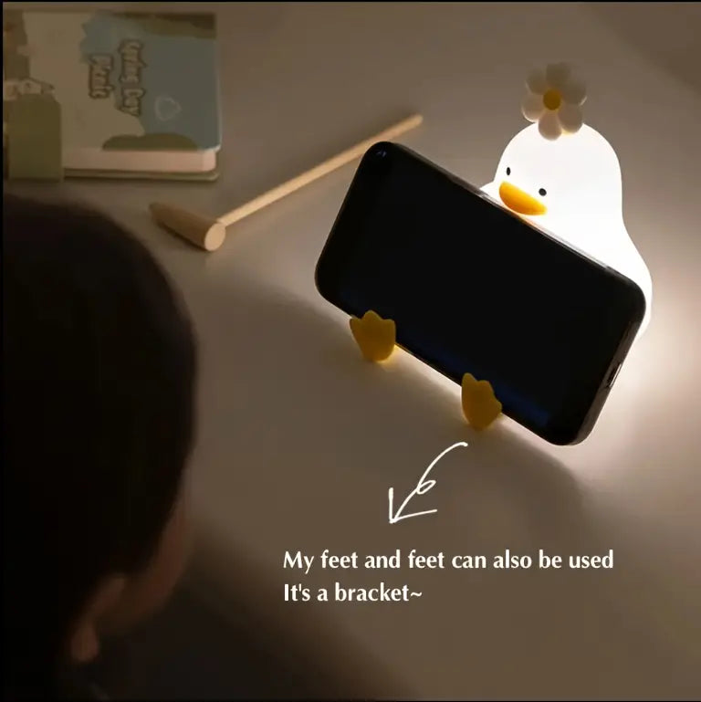 Lámpara Pato Kawaii LED Infantil