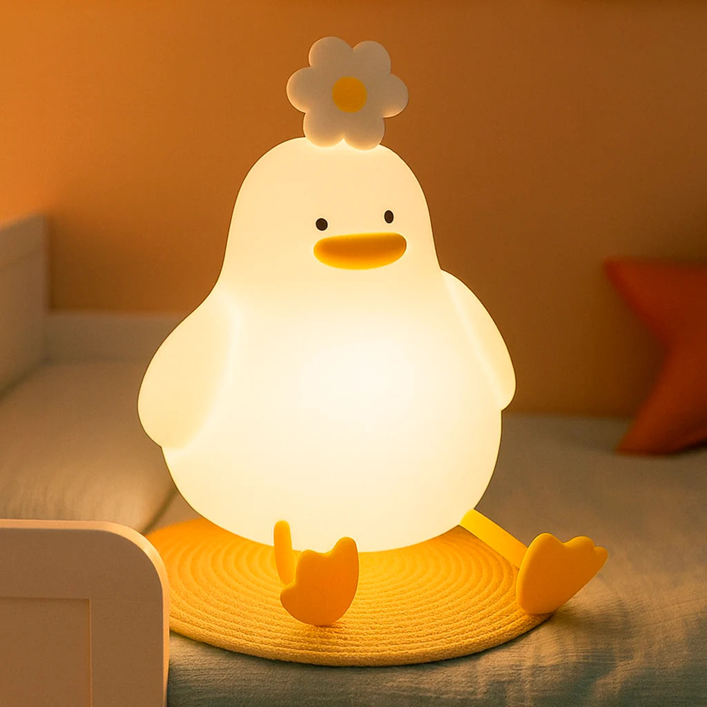 Lámpara Pato Kawaii LED Infantil